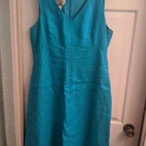 Turquoise Talbot's Irish Linen Dress